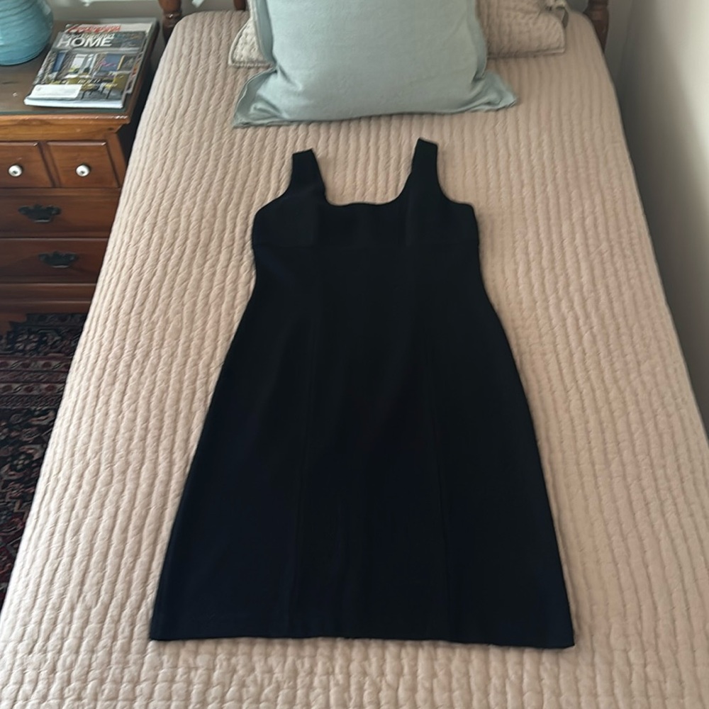 St. John collection knit little black dress